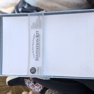 Invitation Kit- Pearl Swirl